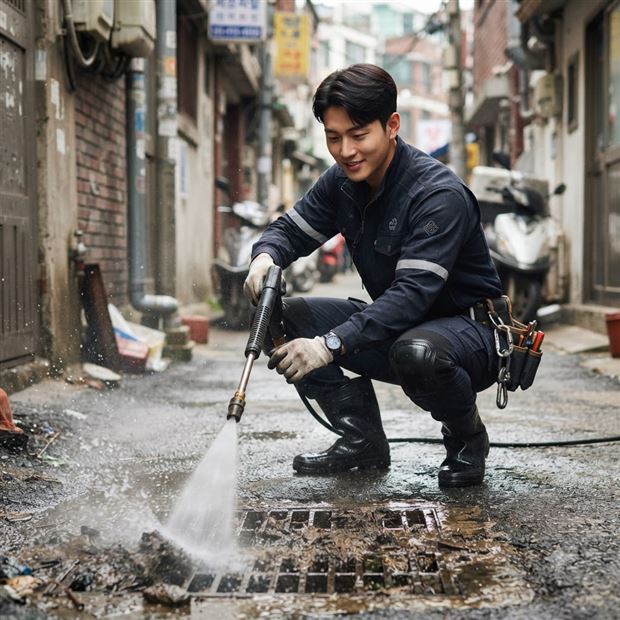 고양 지축 고압세척